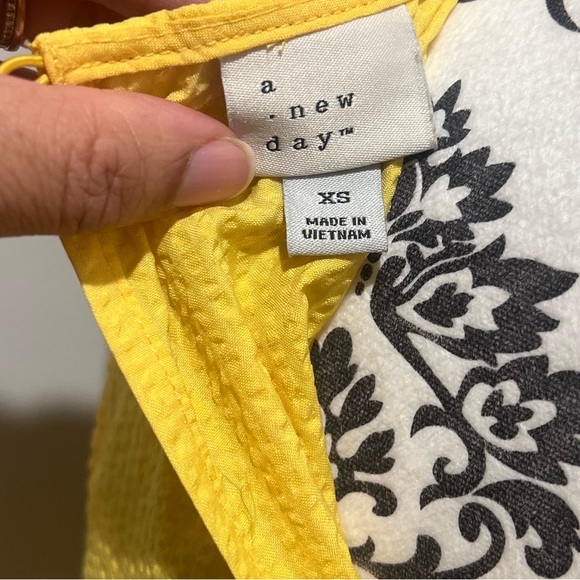 A New Day Sunny Yellow Tiered Maxi Dress - Picture 5 of 5